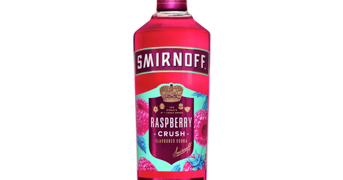 Smirnoff Raspberry Crush Flavoured Vodka, 70 Cl The Bar