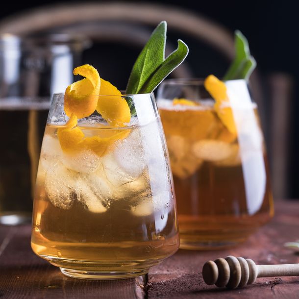 Johnnie Walker Red Label & Green Tea